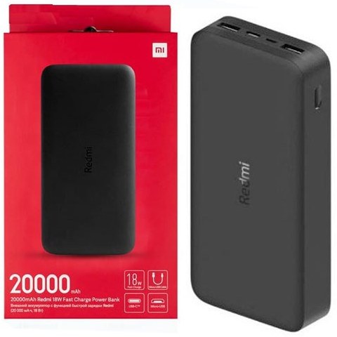 پاوربانک شیائومی مدل Redmi PB200LZM ظرفیت 20000 میلی آمپر