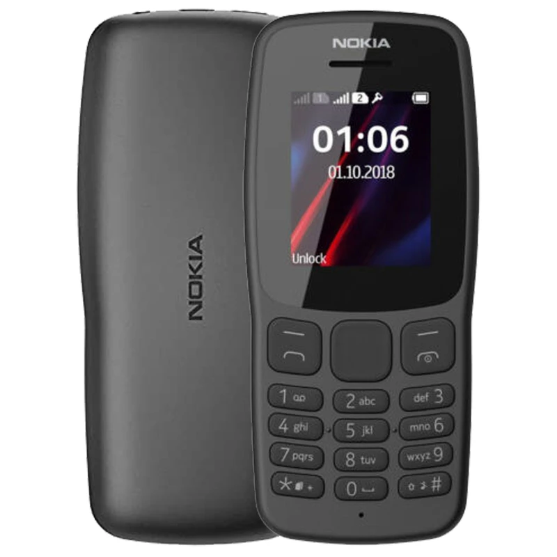 گوشی موبایل نوکیا 106 FA 4G نسخه 2018