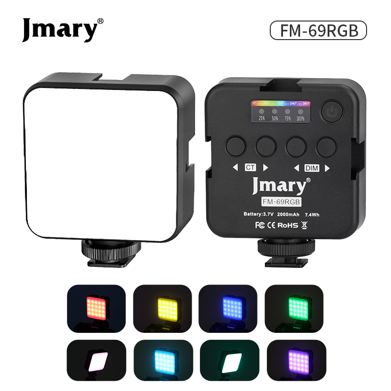نور ثابت مینی LED مدل FM-69RGB برند جیماری
