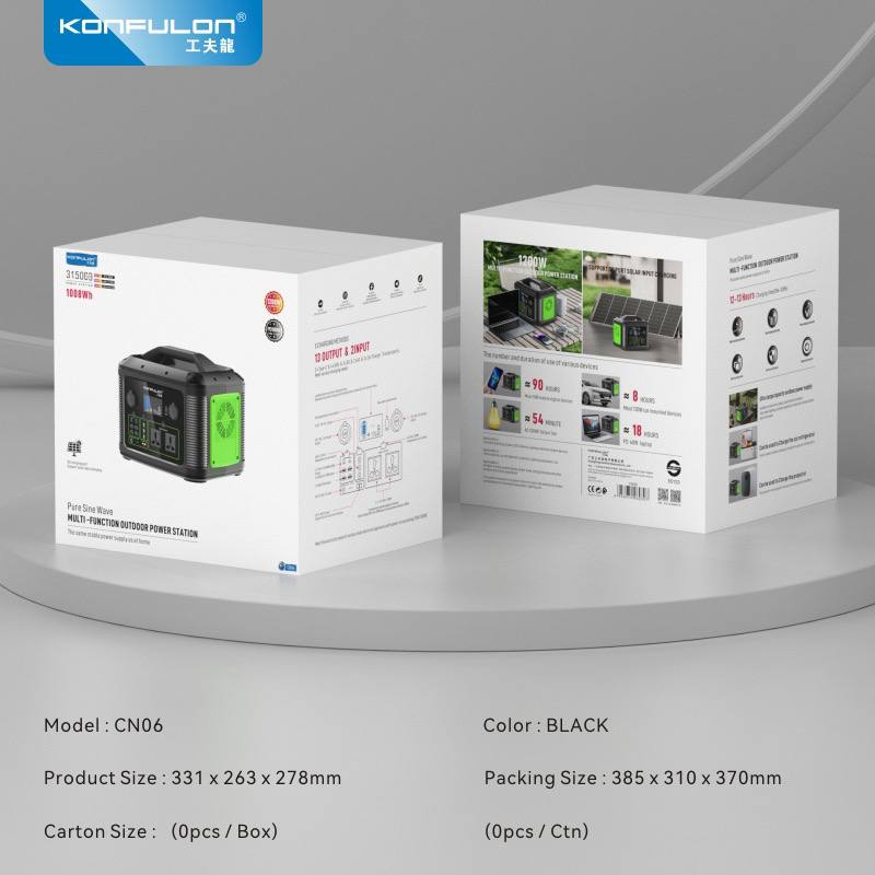 پاور ژنراتور 1200 وات ۳۱۵۰۰۰ میلی آمپر چند منظوره مدل CN06 برند کانفلون