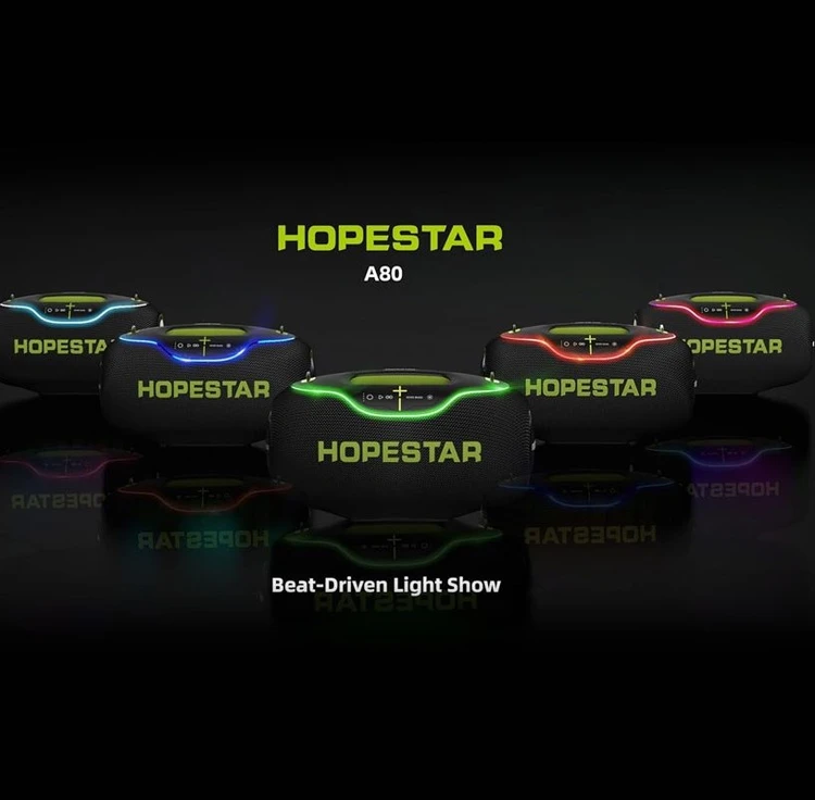 اسپیکر هوپاستار مدل A80 رنگ مشکی